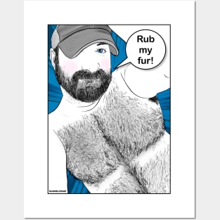 Rub My Fur Posters and Art